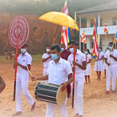 උදෑසන සම්බුද්ධ පූජාව